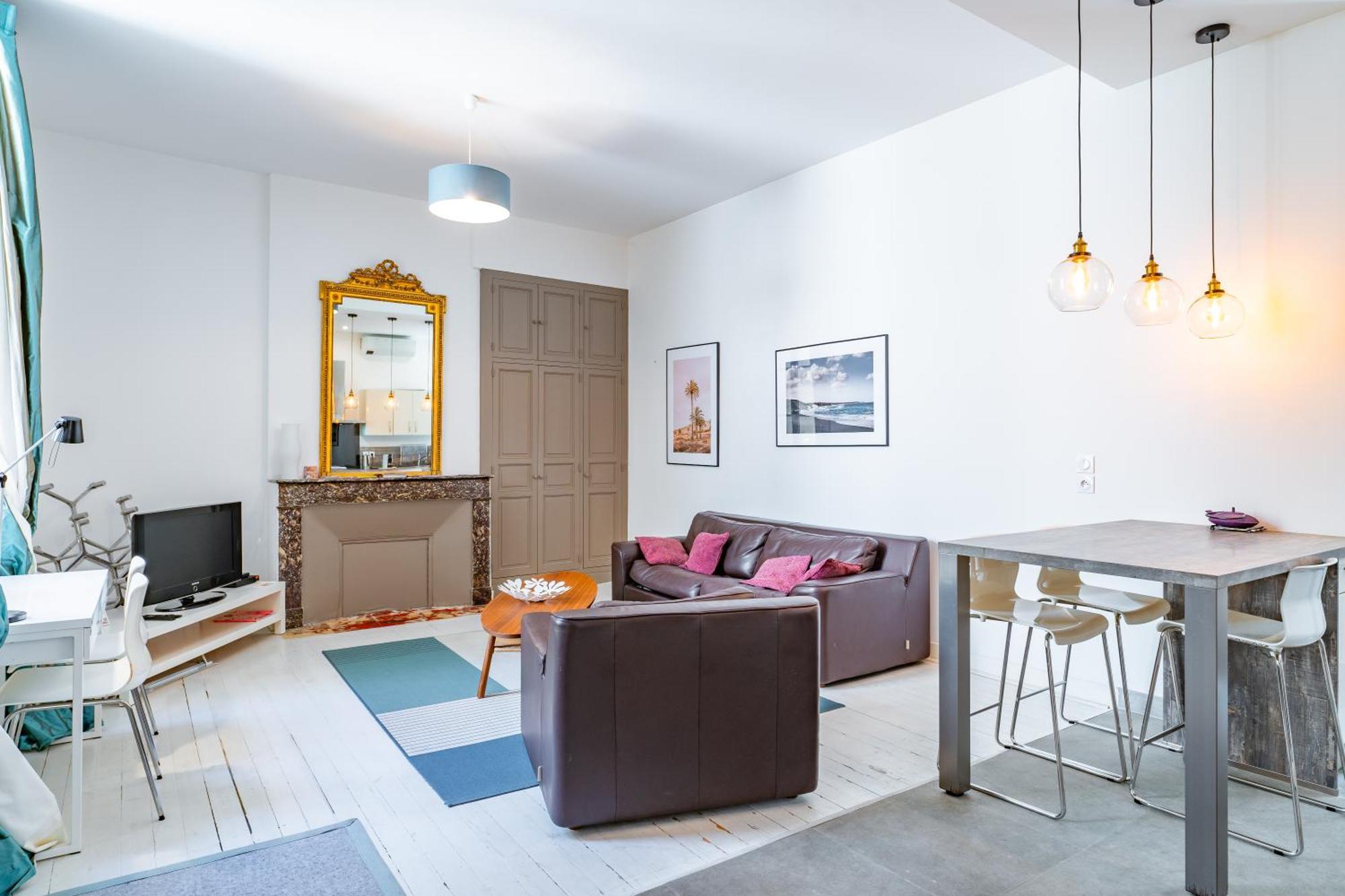 Magnifique Appartement Avec Climatisation En Hyper Centre De Burdeos Exterior foto
